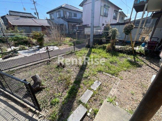 西市町貸家の庭|庭