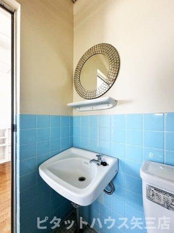 コーポ和修の洗面所|使いやすい洗面所です