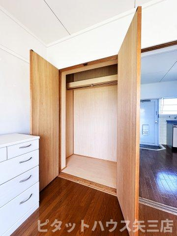 コーポ和修の収納|十分な収納スペースがあります