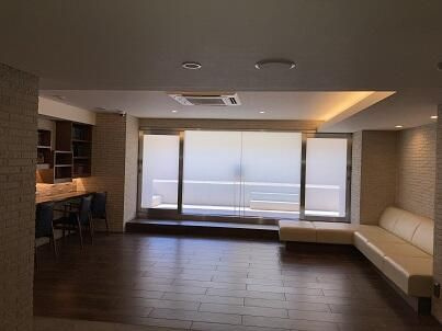 クレヴィア小石川のエントランス