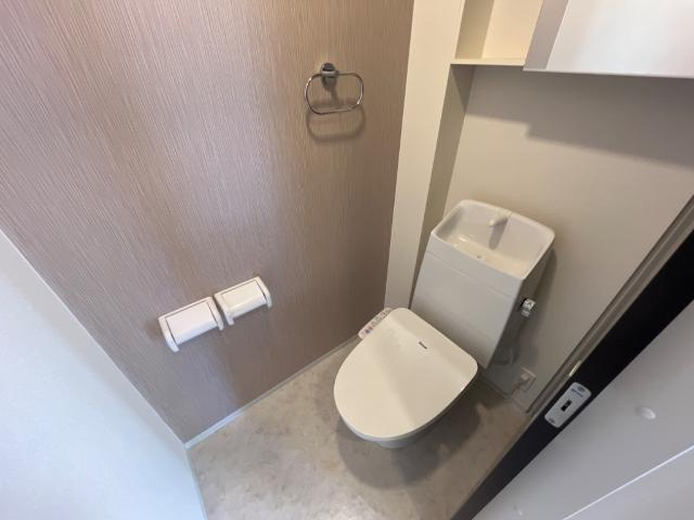 （仮）若木町3丁目新築アパートのトイレ|シャワー付トイレ（イメージ）