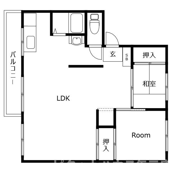 四宮ニューハウスの間取り