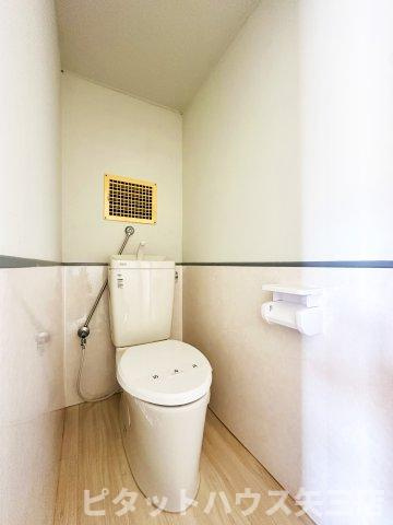 四宮ニューハウスのトイレ|ゆったりとした空間のトイレです