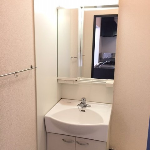 レオネクストグリシーヌの内装|独立洗面台