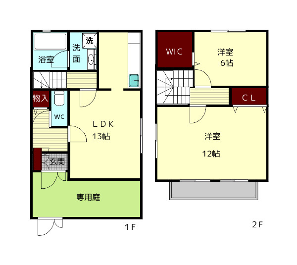 ベルカーサの間取り