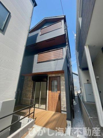 平塚市龍城ケ丘　新築戸建　全３棟の外観|現地外観