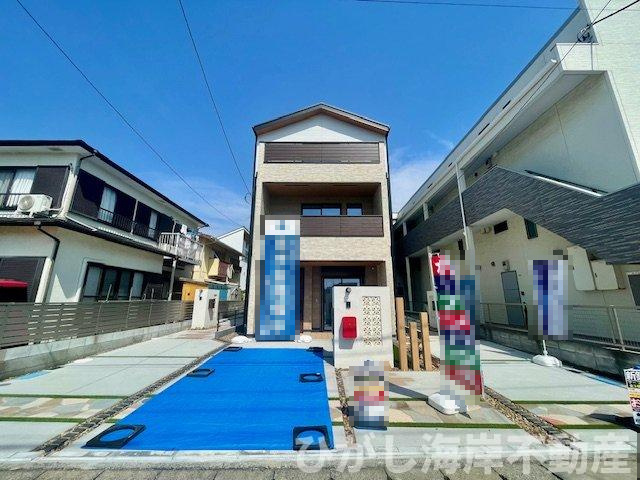 平塚市龍城ケ丘　新築戸建　全３棟の外観|現地外観