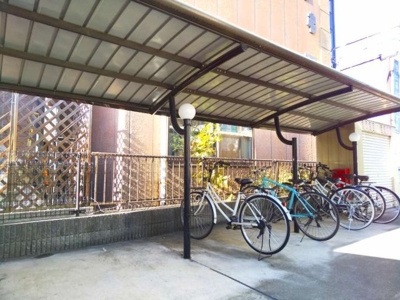 【その他共用部分】 | レオパレスエスポワール新宿町 | 駐輪場