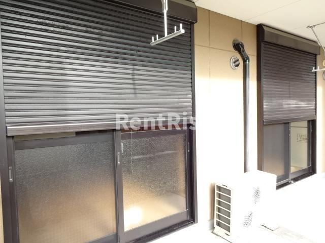 一宮市九品町４丁目のアパート|窓シャッター(イメージ)