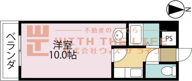 第2HIROハイツ【キャッシュバック対象物件】の間取り