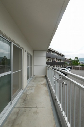 オハイオハイツのバルコニー