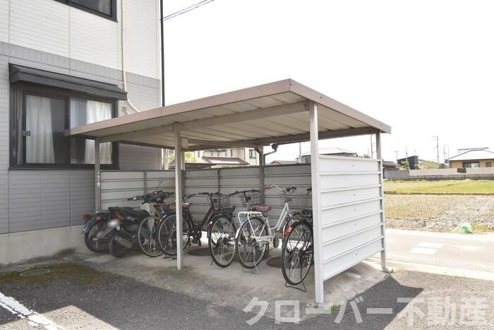 ハイツ田園 Ⅱ A棟のその他共用部分|駐輪場