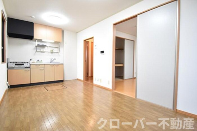 【居間・リビング】 | ハイツ田園 Ⅱ A棟 | ＤＫ９帖