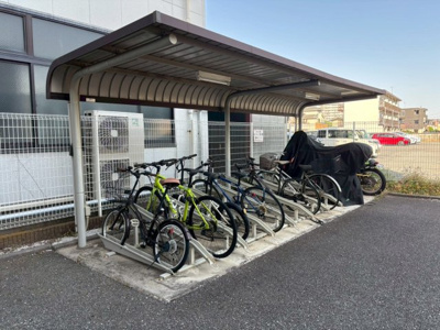 【その他共用部分】 | フローレンスAKISHIMA | 駐輪場・バイク置場