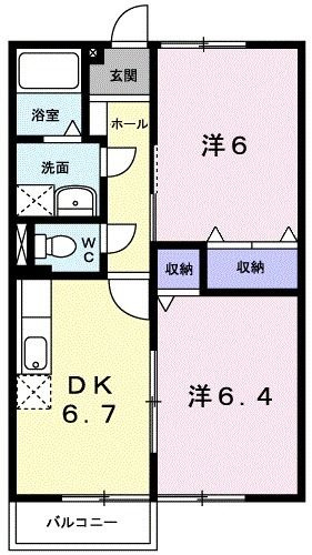 【間取り】 | ハイツ小笹台