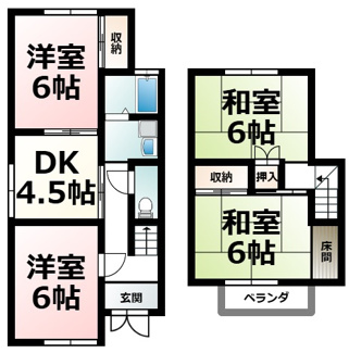 【間取り】 | 富士見台