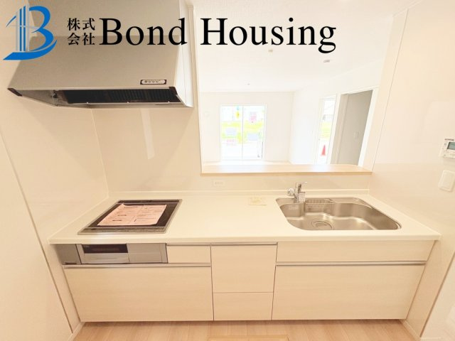 「中八木駅2分」「お車並列3台可」大久保町八木第3　全２棟1号棟のキッチン