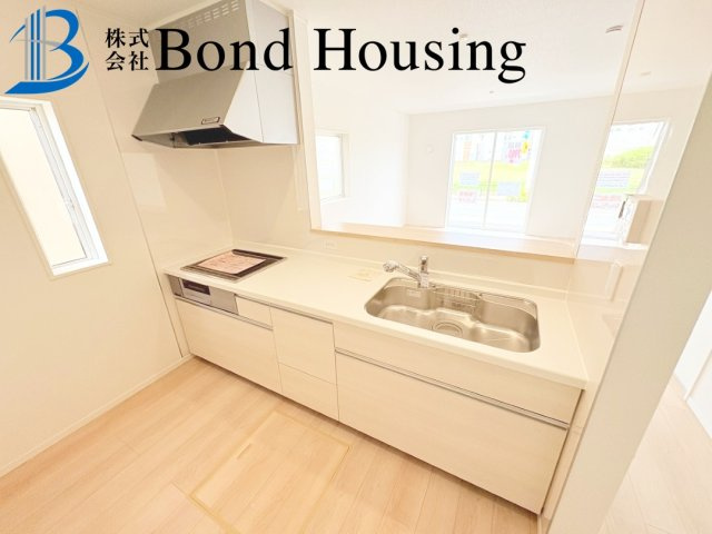 「中八木駅2分」「お車並列3台可」大久保町八木第3　全２棟1号棟のキッチン