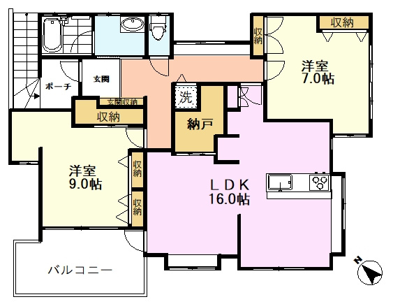 【間取り】 | リンデンハイムⅡ（リンデンハイムツヴァイ）