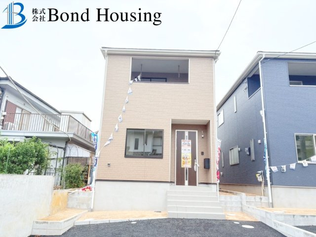 「SAFE365」「お車並列2台可」大久保町高丘　第1　全2棟1号棟の外観