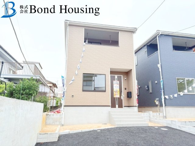 「SAFE365」「お車並列2台可」大久保町高丘　第1　全2棟1号棟の外観