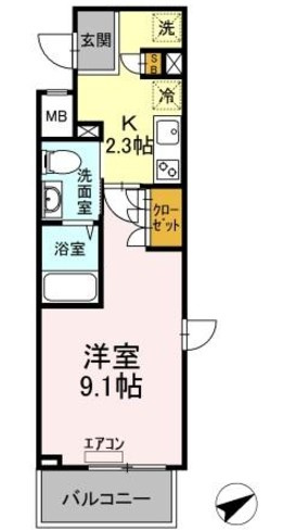 イーストサイドレジデンスの間取り