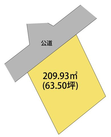 和歌山市紀三井寺・土地・126723の区画図