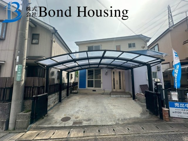 「リフォ済」「お車2台並列駐車可」天が岡　築28年の外観