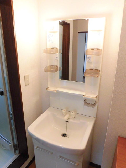 小山イレブンハイツの洗面所