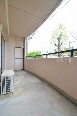 ルミエールクマダのバルコニー