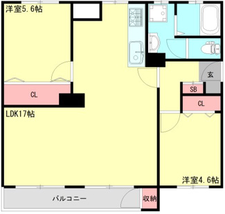 【間取り】 | 狩口台住宅32号棟