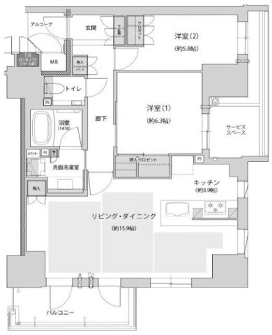 ジオタワー新町