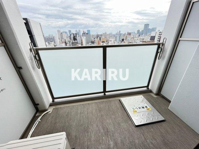 サムティ都島Northのバルコニー
