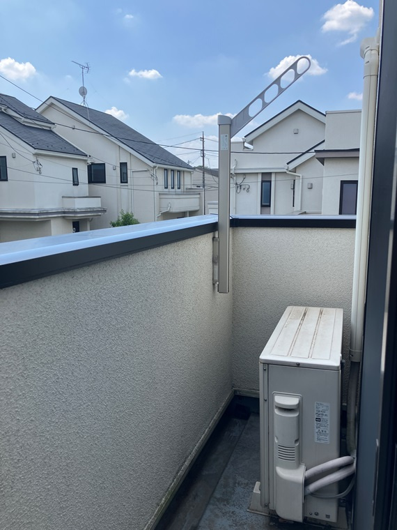 下井草戸建のバルコニー