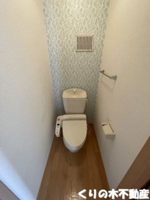 【トイレ】 | ハイムM・Y 　A | 清潔感のあるトイレです