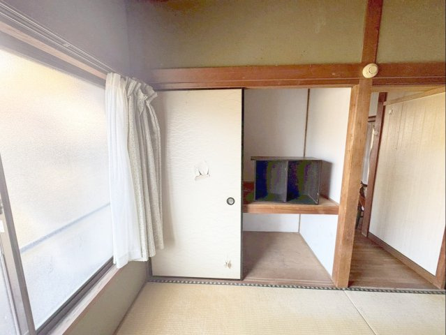飯塚市鯰田　中古戸建の和室|布団や季節物も収納できる収納力のある和室！