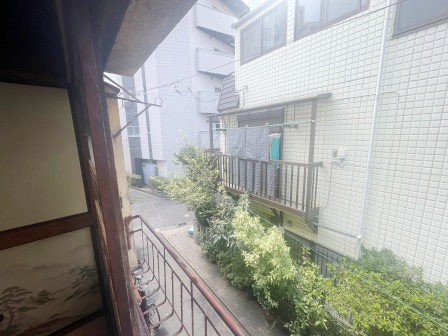 大和荘のバルコニー