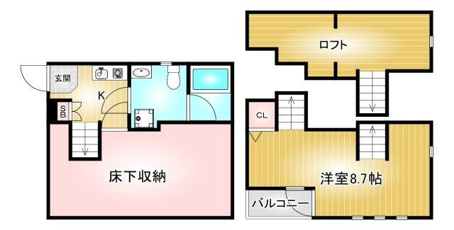 ノヴェル千代田｜名古屋市の賃貸ならMy賃貸の間取り|ノヴェル千代田