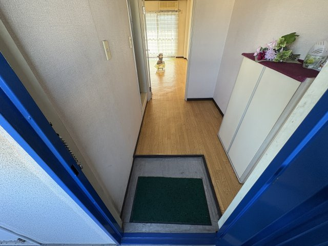 明石市藤江の賃貸マンションの玄関