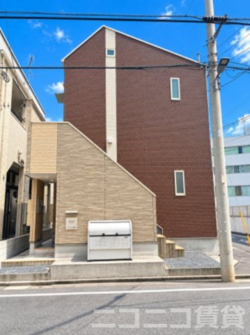 板橋区蓮沼町のアパートの外観