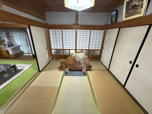 鏡野町百谷 中古住宅 7DK＋S＋離れの和室|1階和室6畳