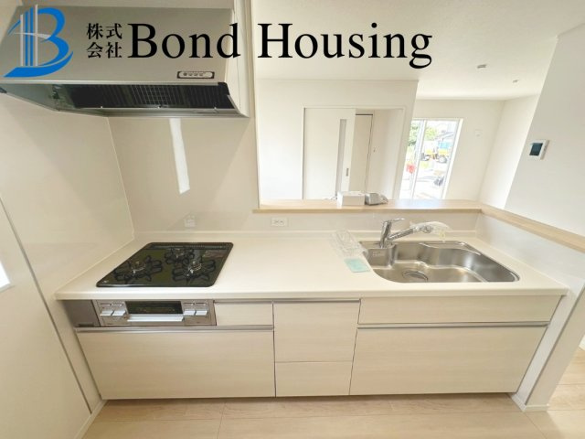 全10区画　WIC付収納豊富　明石市北王子町　9号棟　新築戸建のキッチン