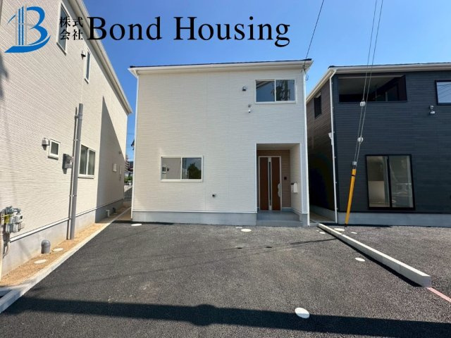 全10区画　ワイドバルコニー　明石市北王子町　8号棟　新築戸建の外観