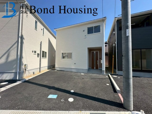 全10区画　ワイドバルコニー　明石市北王子町　8号棟　新築戸建の外観