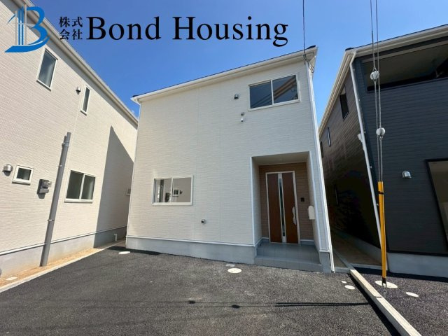 全10区画　ワイドバルコニー　明石市北王子町　8号棟　新築戸建の外観