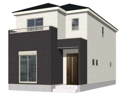 京都郡苅田町尾倉4丁目1期の外観パース