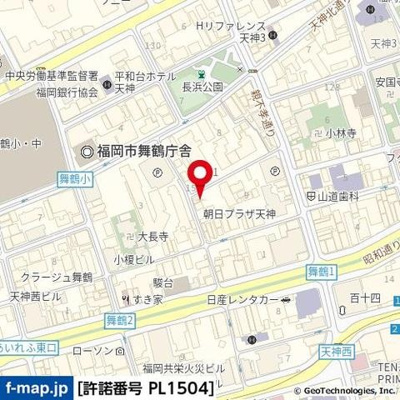 【地図】 | Ｔｈｅアクシオン天神レジデンス