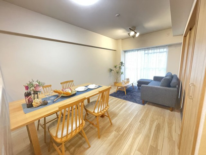 【居間・リビング】杁中スカイタウンＡ棟 