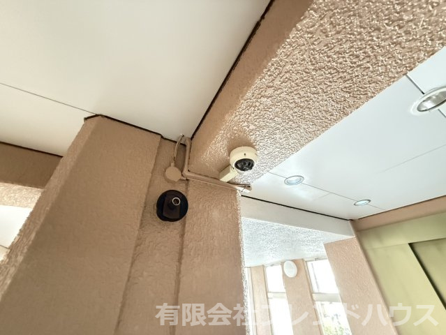 【防犯設備】 | オアシスマンションプレジデント山陽 | 防犯カメラ