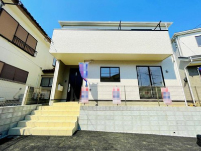 【外観】 | 旭区上白根3丁目新築戸建【4LDK+カースペース3台/耐震制震の安心住宅/全居室ペアガラス】全2棟